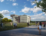 دانشکده پروژه معماری 2 150x117 - دانلود ۶ پروژه کامل دانشکده ، پلان و سه بعدی