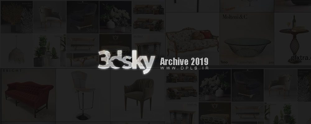 دانلود تریدی اسکای 2019 1000x400 - دانلود مبلمان حرفه ای Pro 3Dsky 2019