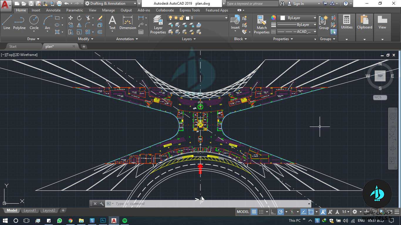 دانلود پروژه فرودگاه 1 - دانلود پروژه فرودگاه - به همراه نقشه ، سه بعدی و شیت بندی